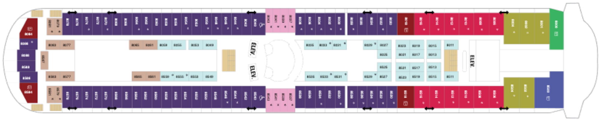 Deck 8 plan